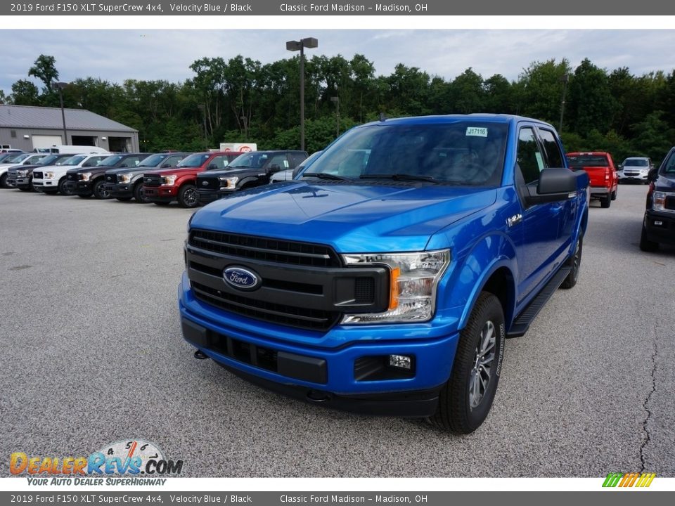 2019 Ford F150 XLT SuperCrew 4x4 Velocity Blue / Black Photo #1