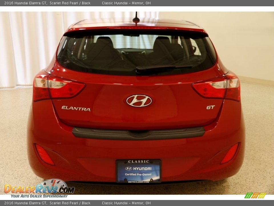 2016 Hyundai Elantra GT Scarlet Red Pearl / Black Photo #15
