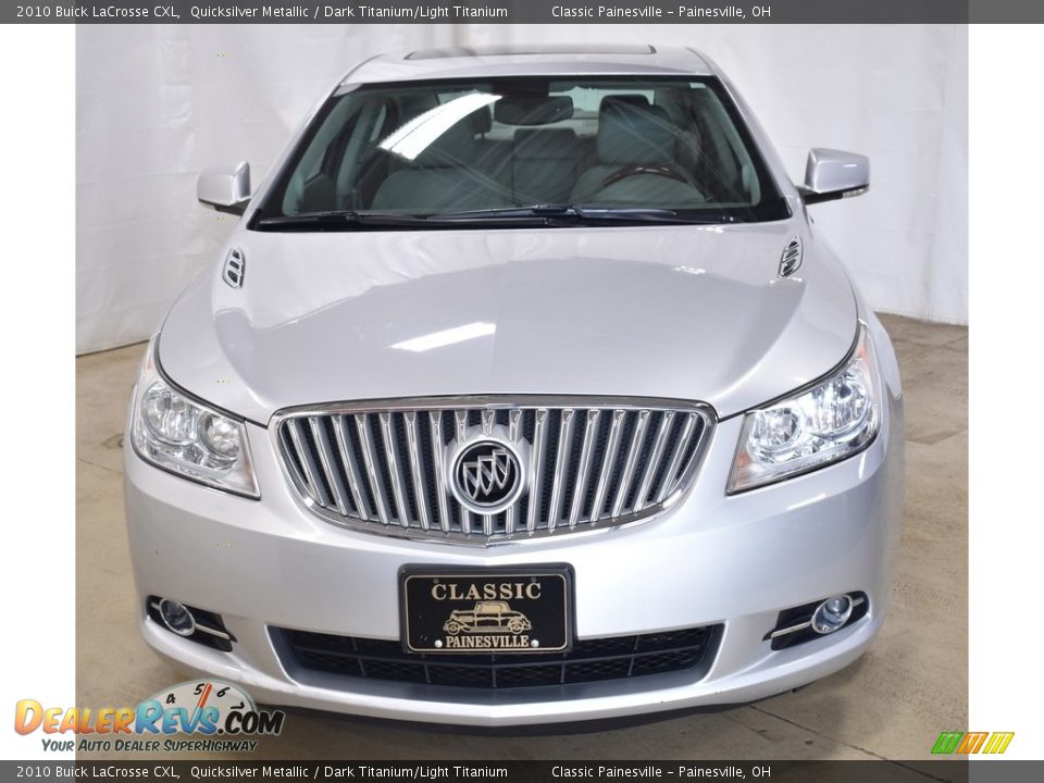 2010 Buick LaCrosse CXL Quicksilver Metallic / Dark Titanium/Light Titanium Photo #4