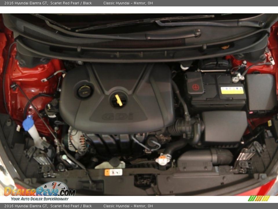 2016 Hyundai Elantra GT Scarlet Red Pearl / Black Photo #17