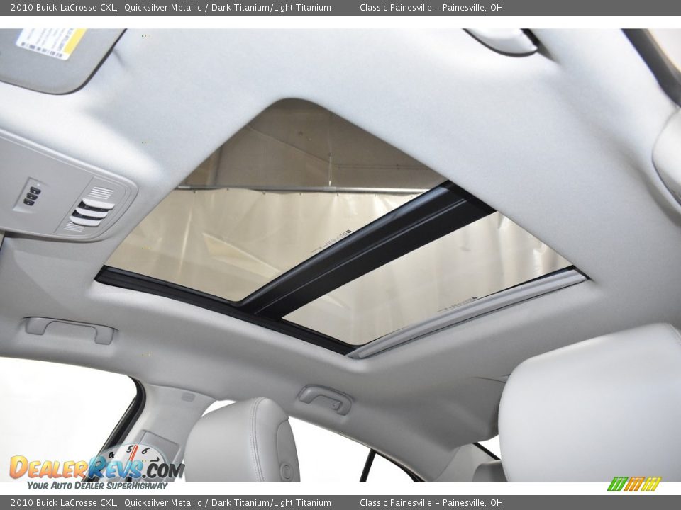 2010 Buick LaCrosse CXL Quicksilver Metallic / Dark Titanium/Light Titanium Photo #7