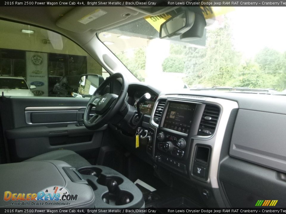 2016 Ram 2500 Power Wagon Crew Cab 4x4 Bright Silver Metallic / Black/Diesel Gray Photo #13