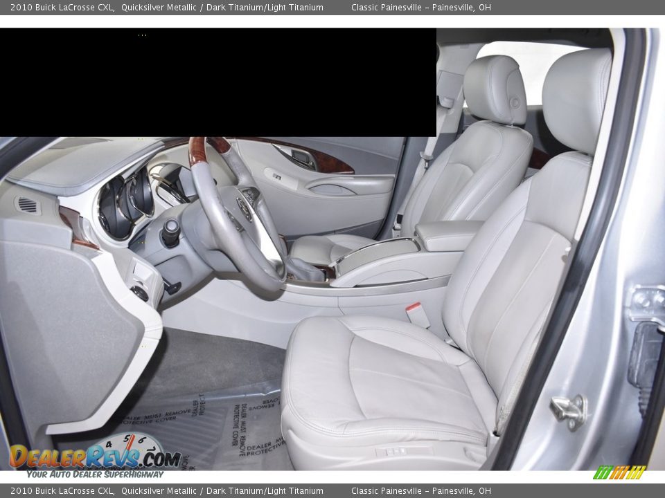 2010 Buick LaCrosse CXL Quicksilver Metallic / Dark Titanium/Light Titanium Photo #8