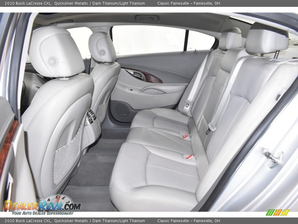 2010 Buick LaCrosse CXL Quicksilver Metallic / Dark Titanium/Light Titanium Photo #9