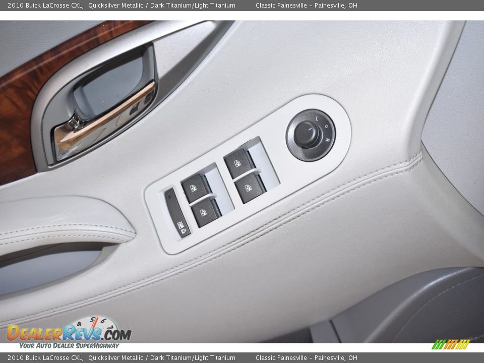 2010 Buick LaCrosse CXL Quicksilver Metallic / Dark Titanium/Light Titanium Photo #11