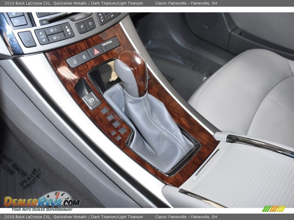 2010 Buick LaCrosse CXL Quicksilver Metallic / Dark Titanium/Light Titanium Photo #15