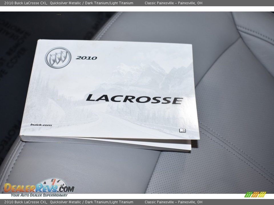 2010 Buick LaCrosse CXL Quicksilver Metallic / Dark Titanium/Light Titanium Photo #17