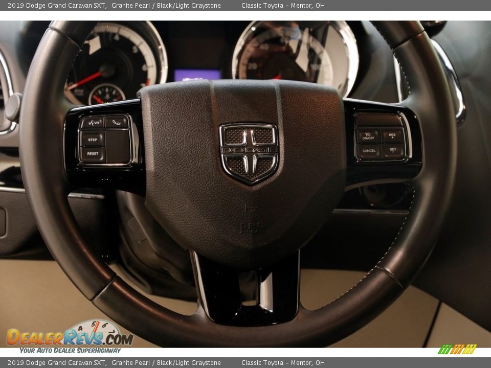 2019 Dodge Grand Caravan SXT Granite Pearl / Black/Light Graystone Photo #7