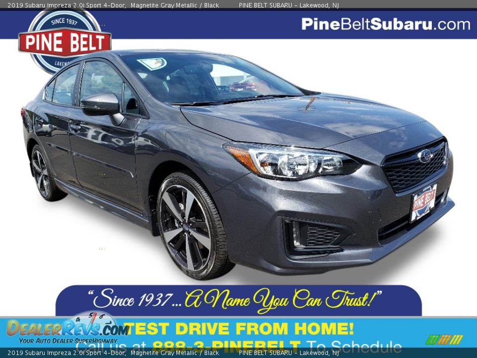 2019 Subaru Impreza 2.0i Sport 4-Door Magnetite Gray Metallic / Black Photo #1