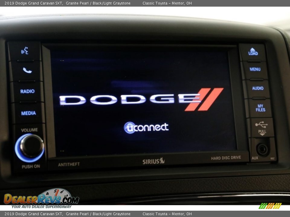 2019 Dodge Grand Caravan SXT Granite Pearl / Black/Light Graystone Photo #10