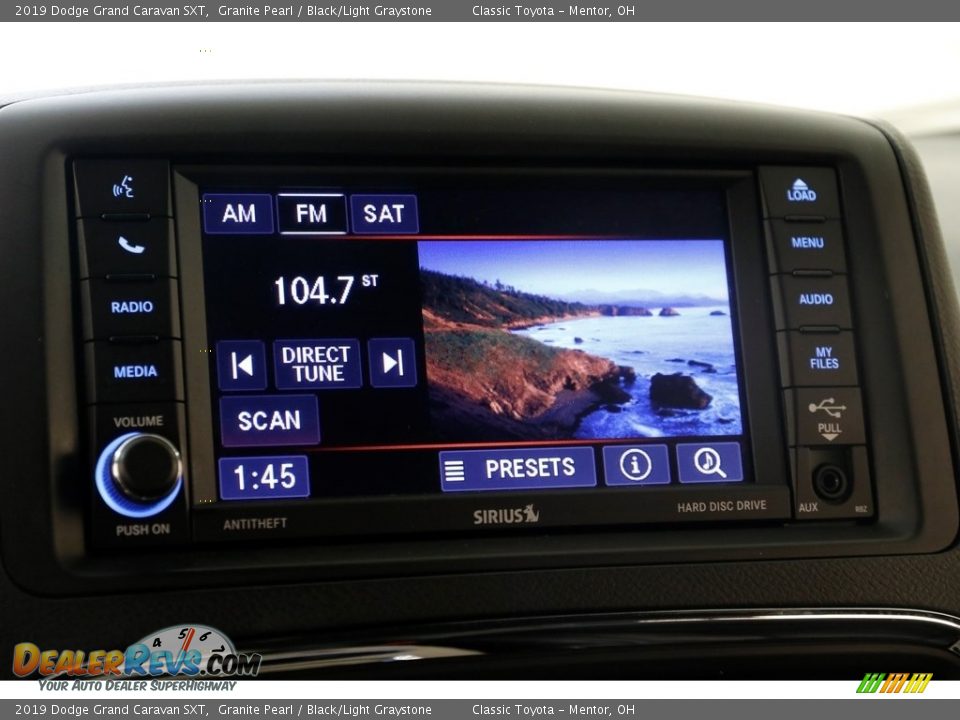 2019 Dodge Grand Caravan SXT Granite Pearl / Black/Light Graystone Photo #11