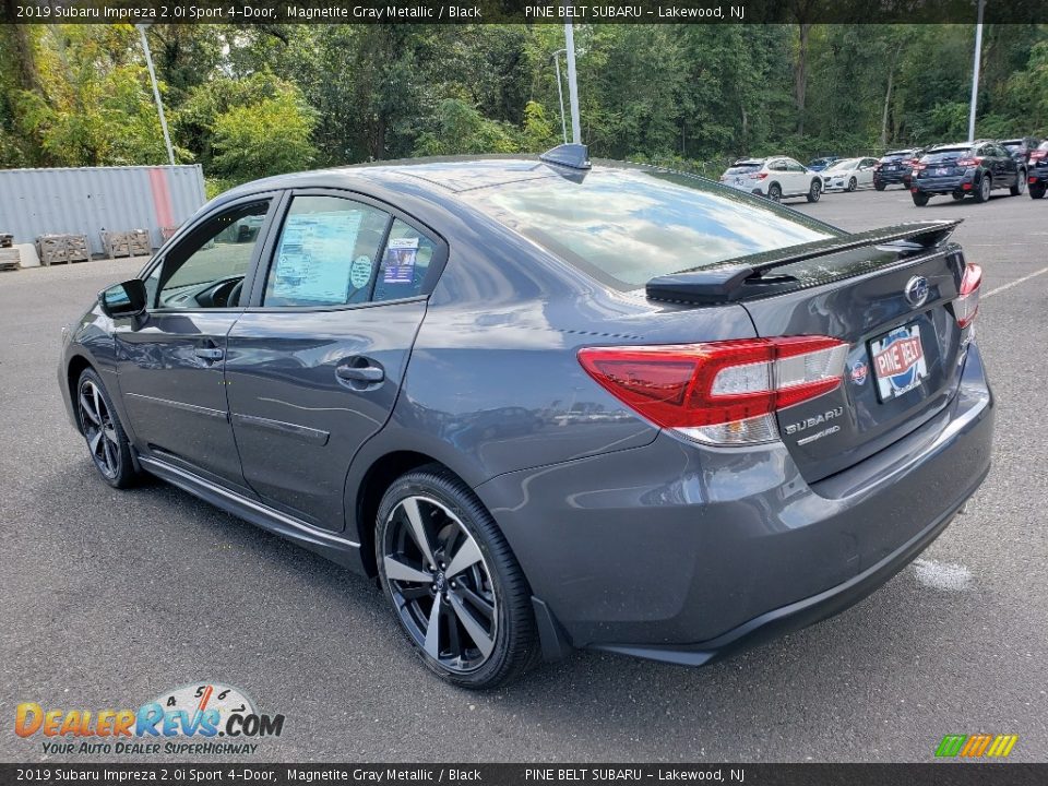 2019 Subaru Impreza 2.0i Sport 4-Door Magnetite Gray Metallic / Black Photo #4
