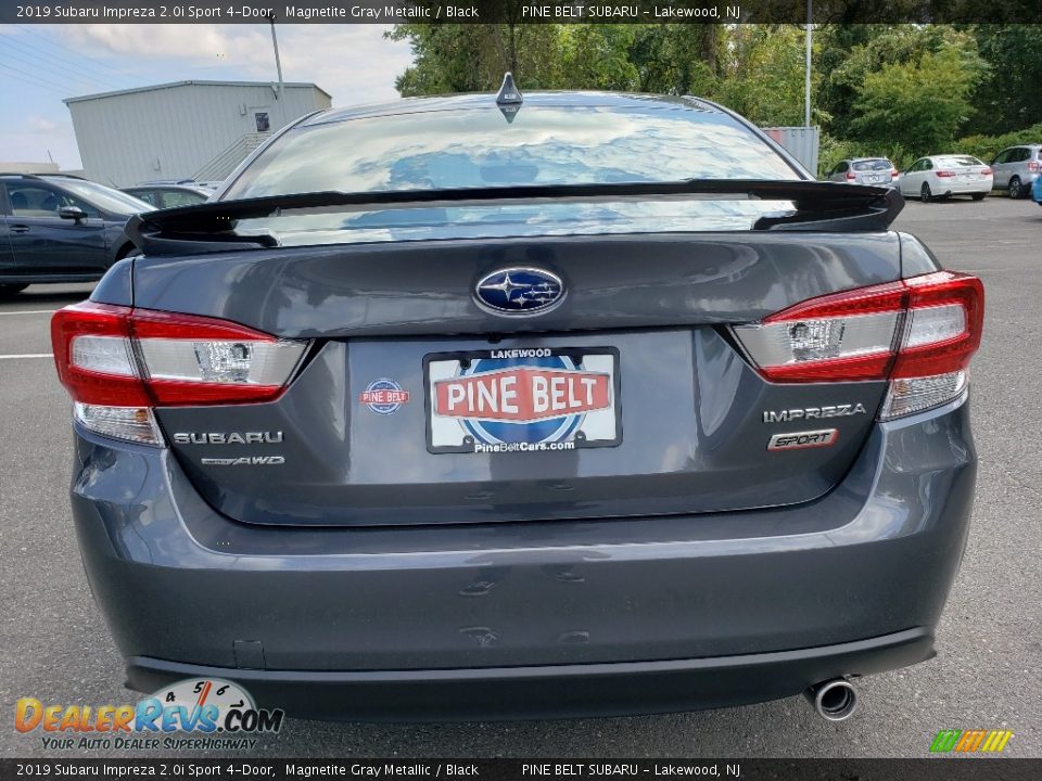 2019 Subaru Impreza 2.0i Sport 4-Door Magnetite Gray Metallic / Black Photo #5