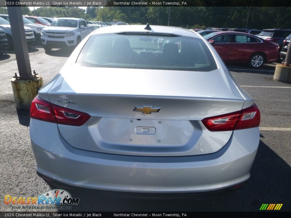 2020 Chevrolet Malibu LS Silver Ice Metallic / Jet Black Photo #4