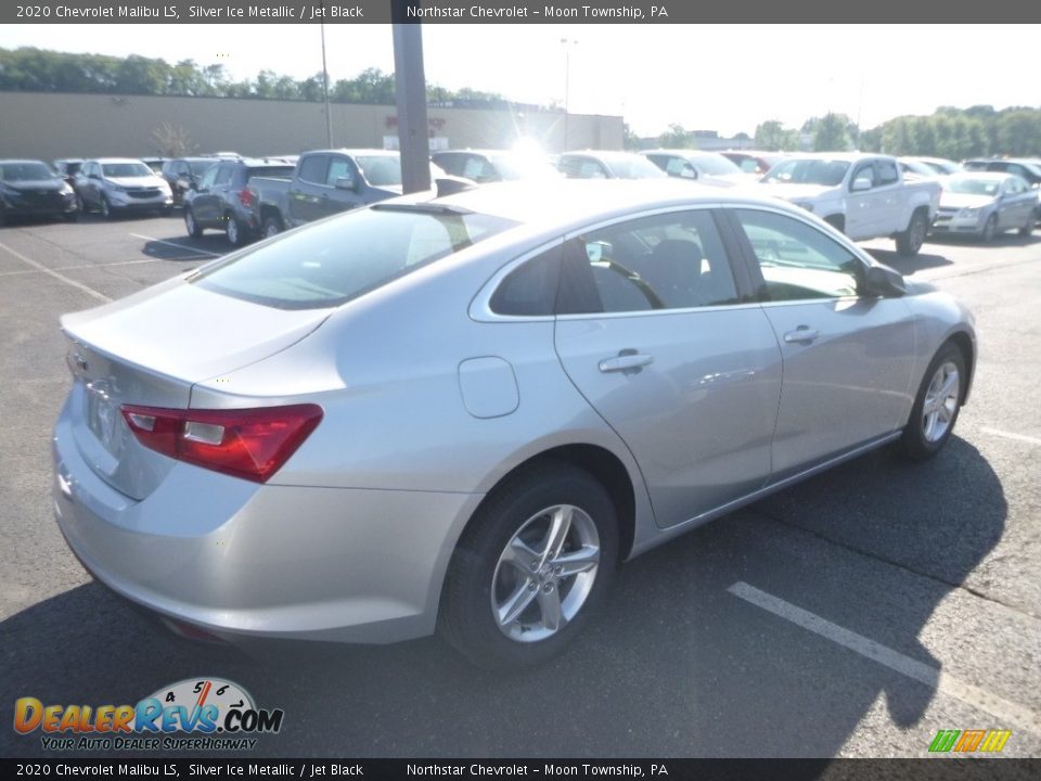 2020 Chevrolet Malibu LS Silver Ice Metallic / Jet Black Photo #5