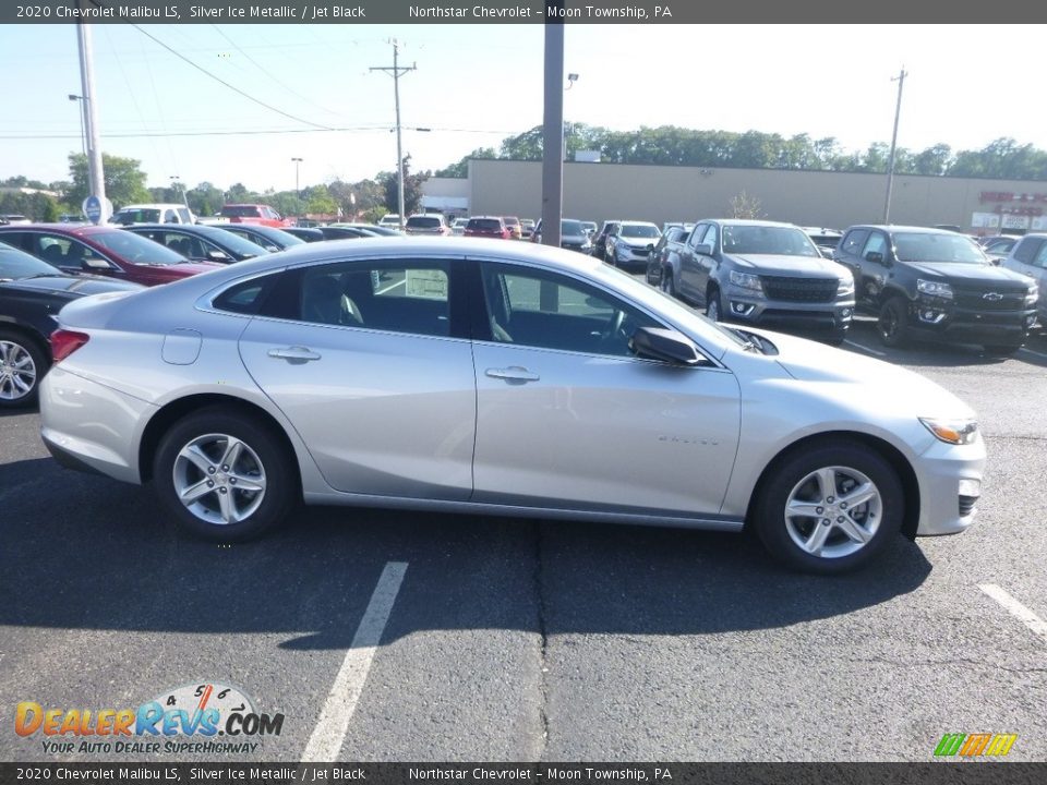 2020 Chevrolet Malibu LS Silver Ice Metallic / Jet Black Photo #6