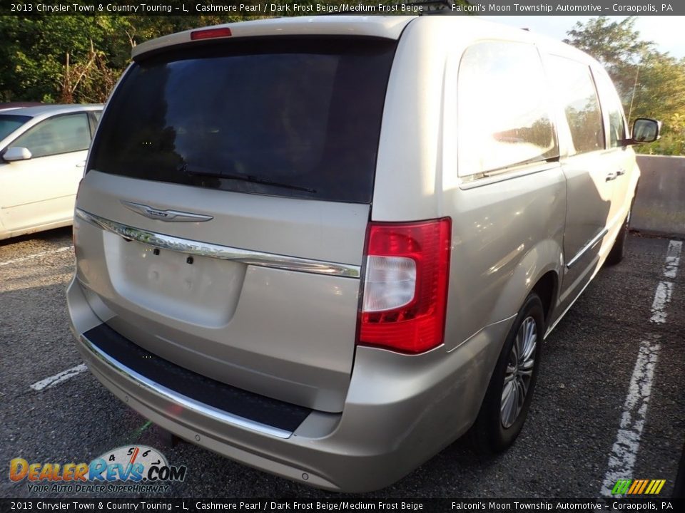 2013 Chrysler Town & Country Touring - L Cashmere Pearl / Dark Frost Beige/Medium Frost Beige Photo #3