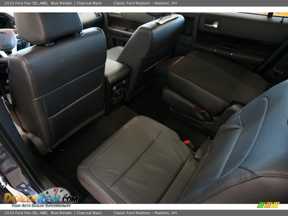 2019 Ford Flex SEL AWD Blue Metallic / Charcoal Black Photo #7