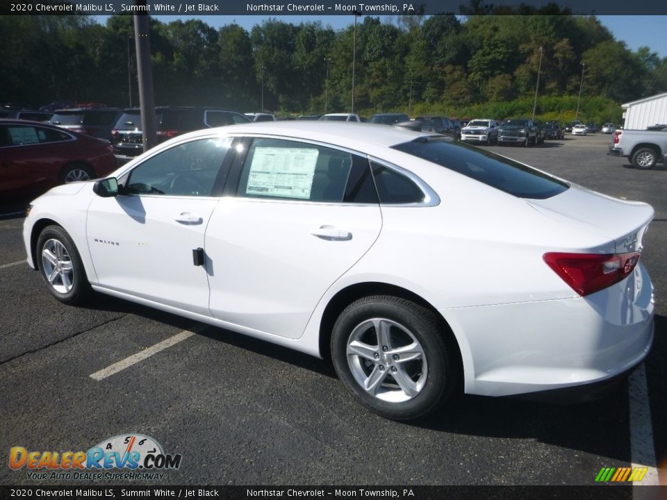 2020 Chevrolet Malibu LS Summit White / Jet Black Photo #3