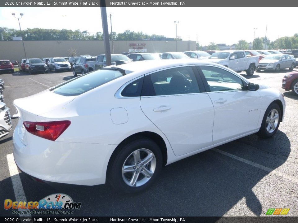 2020 Chevrolet Malibu LS Summit White / Jet Black Photo #5
