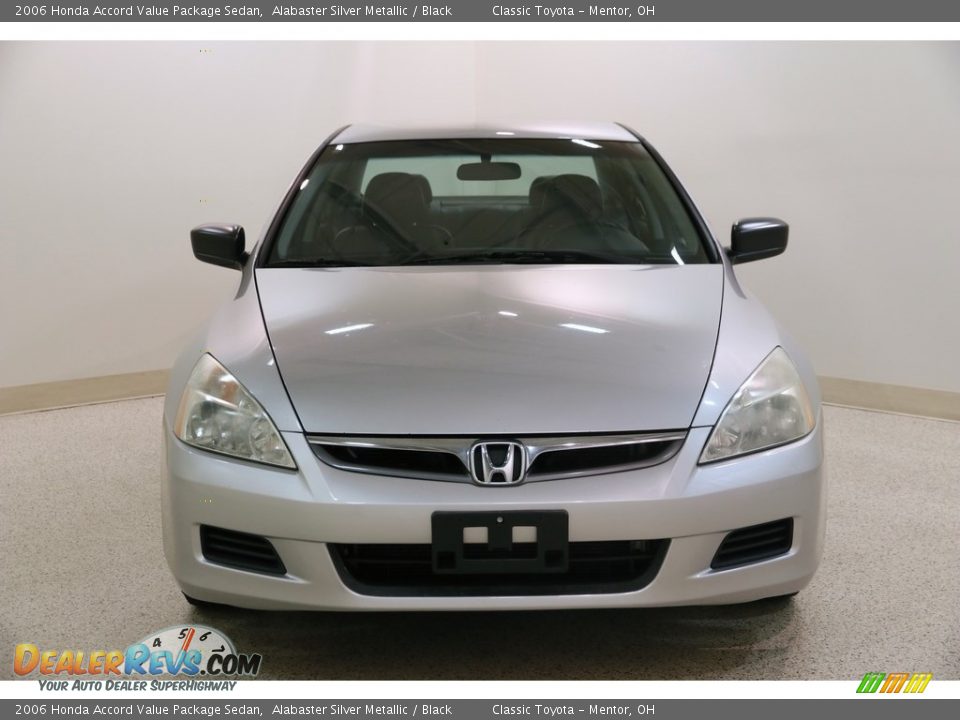 2006 Honda Accord Value Package Sedan Alabaster Silver Metallic / Black Photo #2
