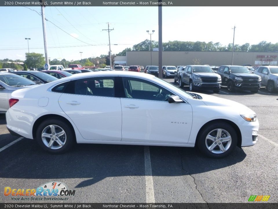 2020 Chevrolet Malibu LS Summit White / Jet Black Photo #6