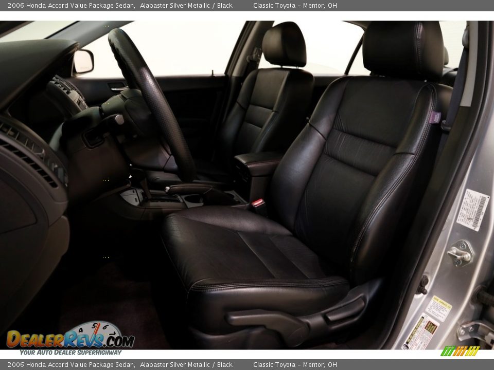 2006 Honda Accord Value Package Sedan Alabaster Silver Metallic / Black Photo #5