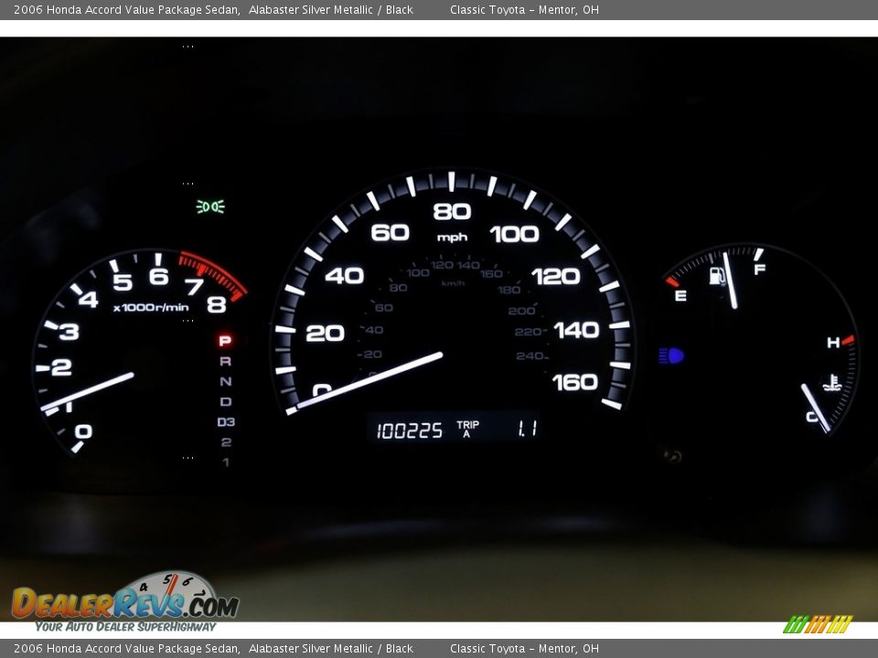 2006 Honda Accord Value Package Sedan Alabaster Silver Metallic / Black Photo #8