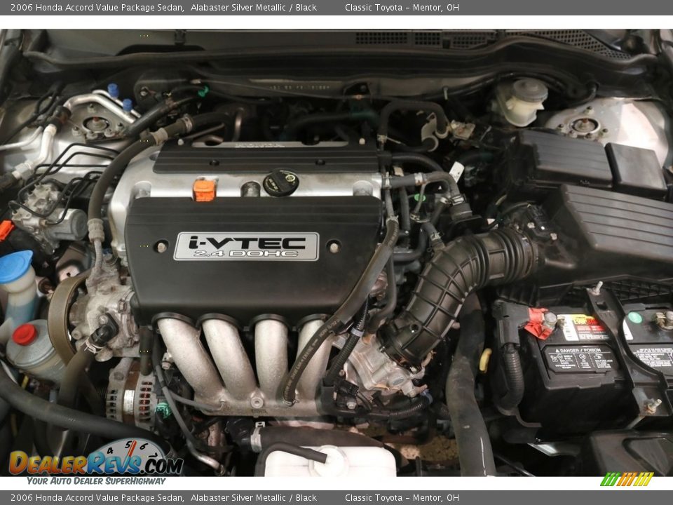 2006 Honda Accord Value Package Sedan Alabaster Silver Metallic / Black Photo #16