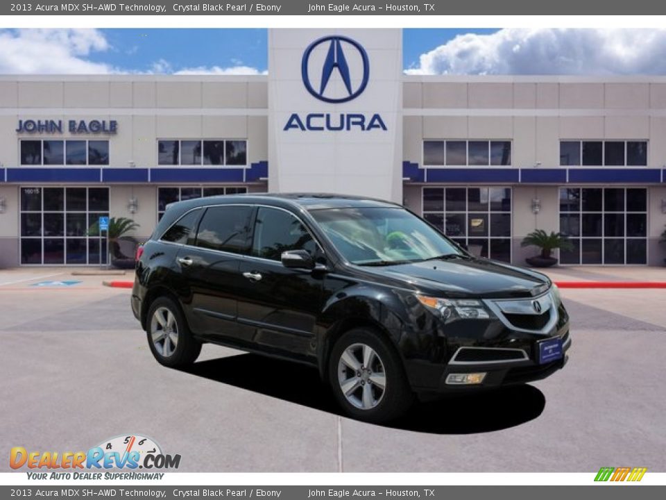 2013 Acura MDX SH-AWD Technology Crystal Black Pearl / Ebony Photo #1