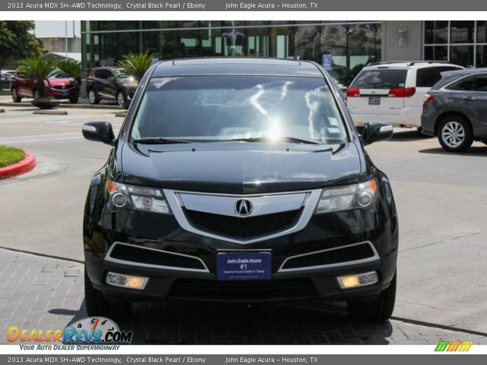 2013 Acura MDX SH-AWD Technology Crystal Black Pearl / Ebony Photo #2