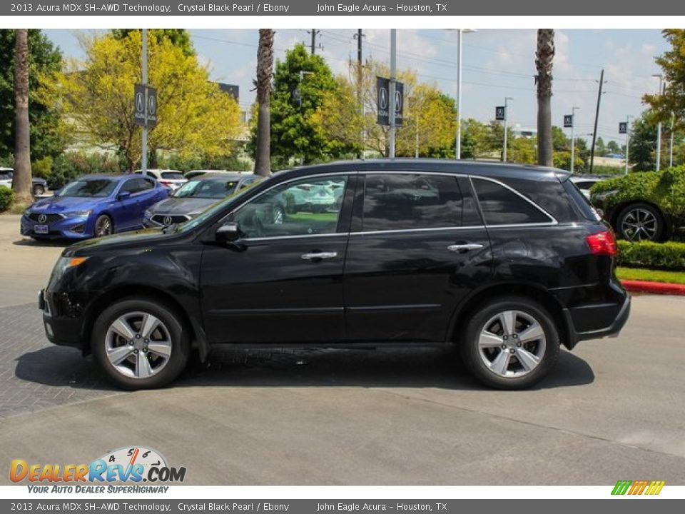 2013 Acura MDX SH-AWD Technology Crystal Black Pearl / Ebony Photo #4