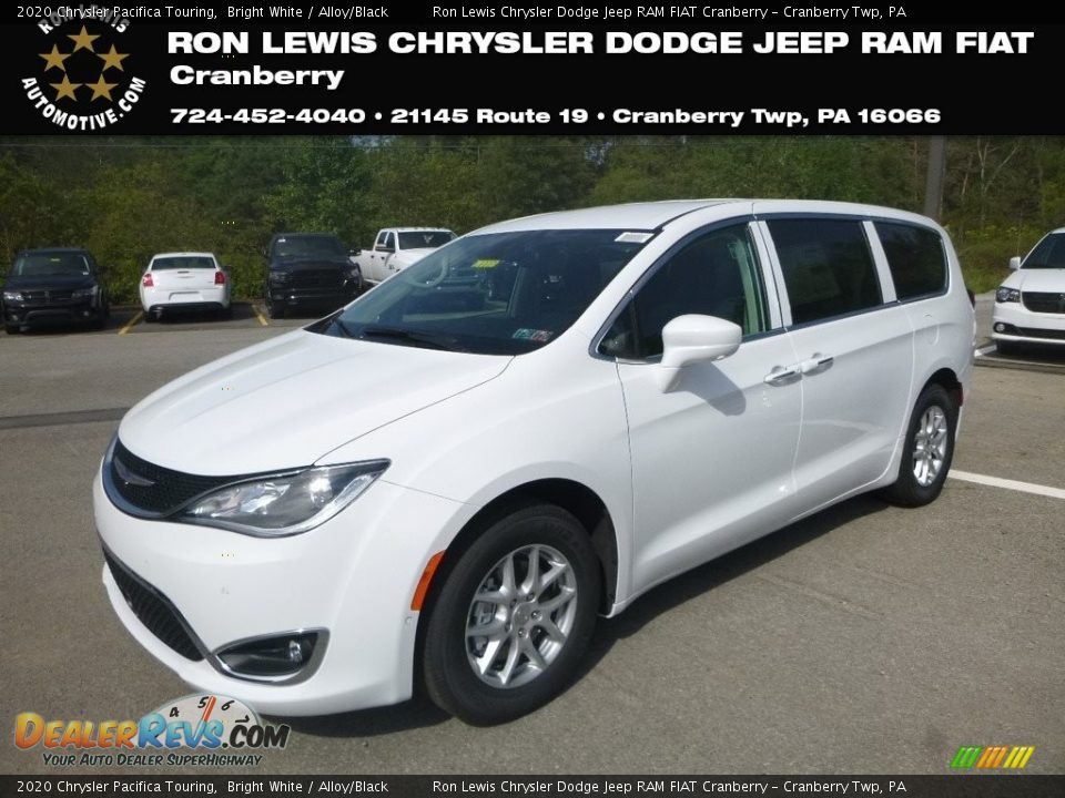 2020 Chrysler Pacifica Touring Bright White / Alloy/Black Photo #1