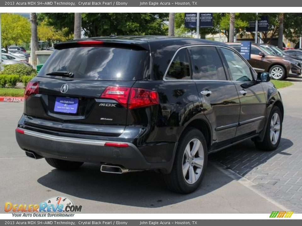 2013 Acura MDX SH-AWD Technology Crystal Black Pearl / Ebony Photo #7
