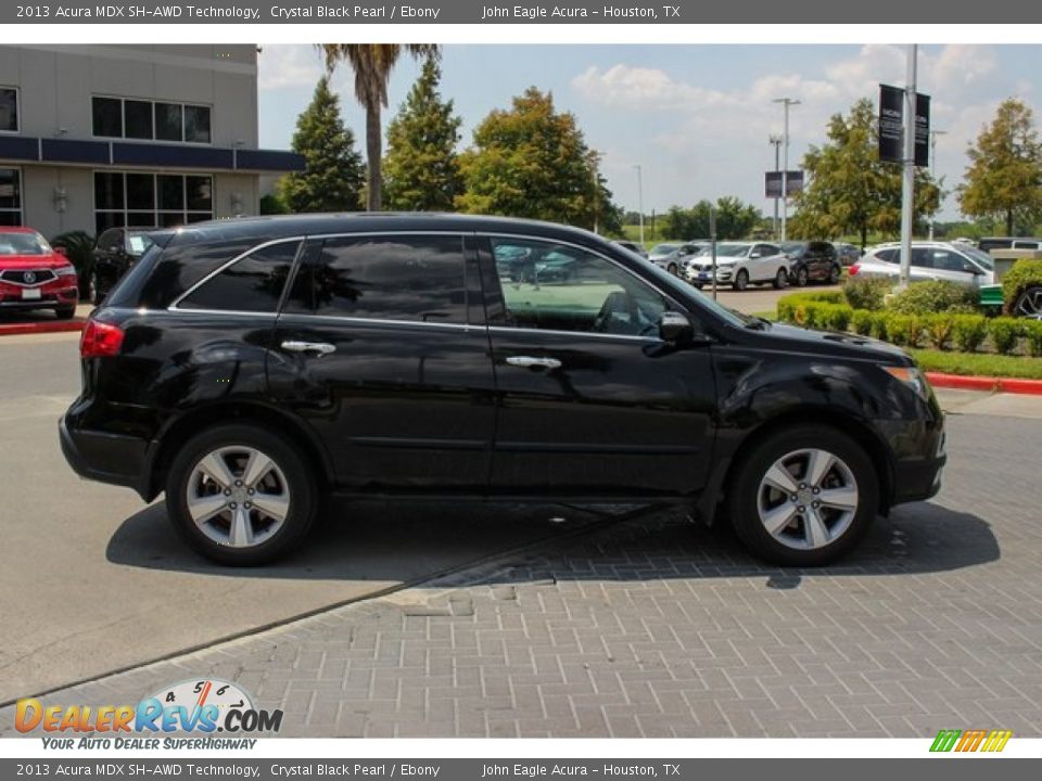 2013 Acura MDX SH-AWD Technology Crystal Black Pearl / Ebony Photo #8
