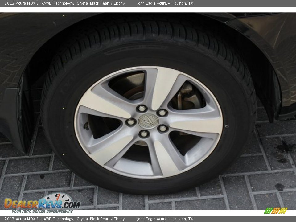 2013 Acura MDX SH-AWD Technology Crystal Black Pearl / Ebony Photo #9