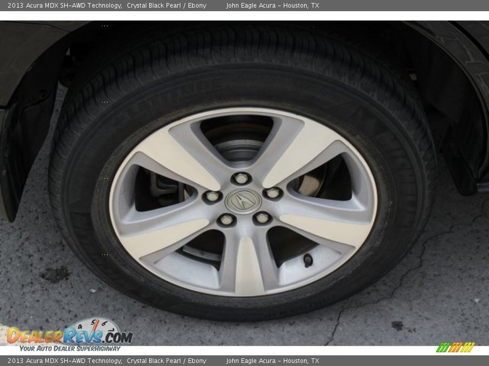 2013 Acura MDX SH-AWD Technology Crystal Black Pearl / Ebony Photo #10