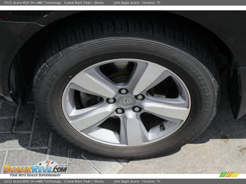 2013 Acura MDX SH-AWD Technology Crystal Black Pearl / Ebony Photo #13