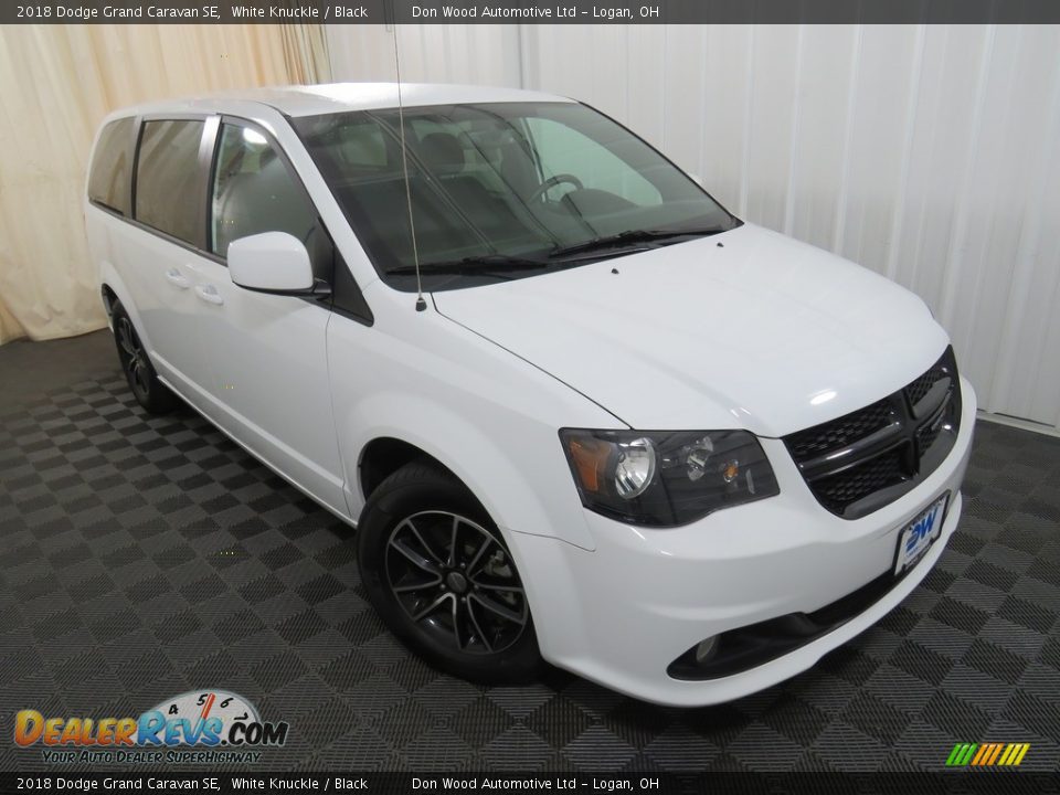 2018 Dodge Grand Caravan SE White Knuckle / Black Photo #3