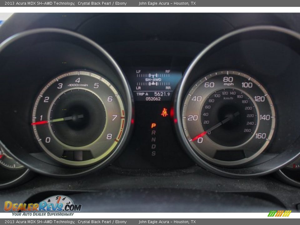 2013 Acura MDX SH-AWD Technology Crystal Black Pearl / Ebony Photo #14
