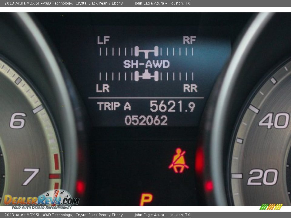 2013 Acura MDX SH-AWD Technology Crystal Black Pearl / Ebony Photo #15