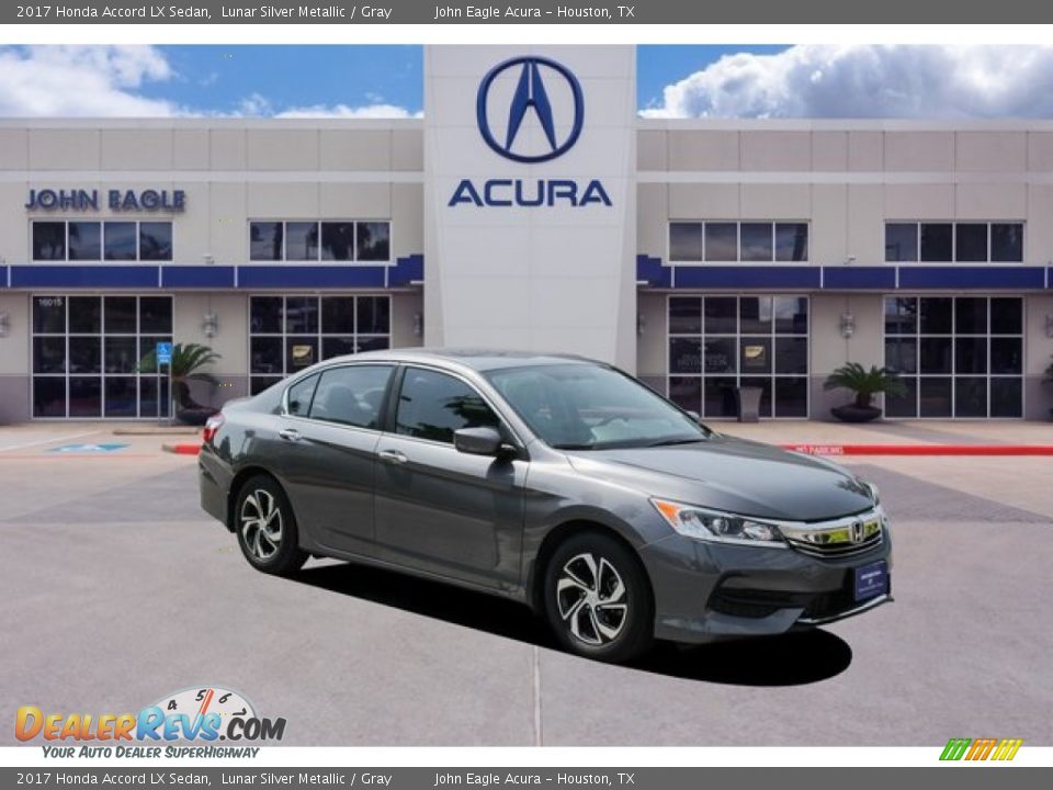 2017 Honda Accord LX Sedan Lunar Silver Metallic / Gray Photo #1