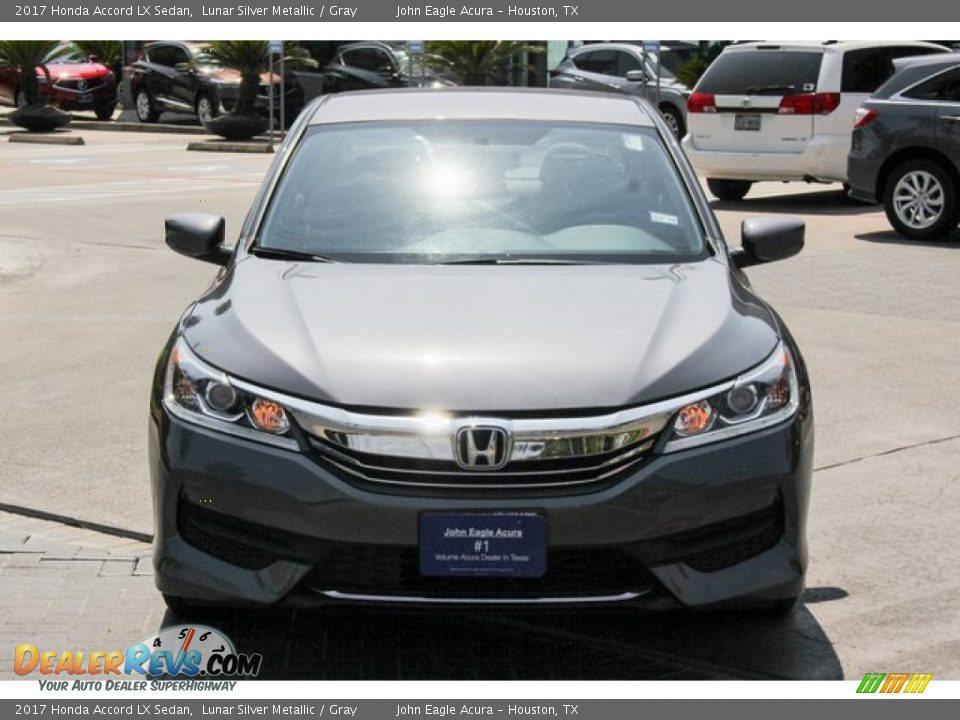 2017 Honda Accord LX Sedan Lunar Silver Metallic / Gray Photo #2
