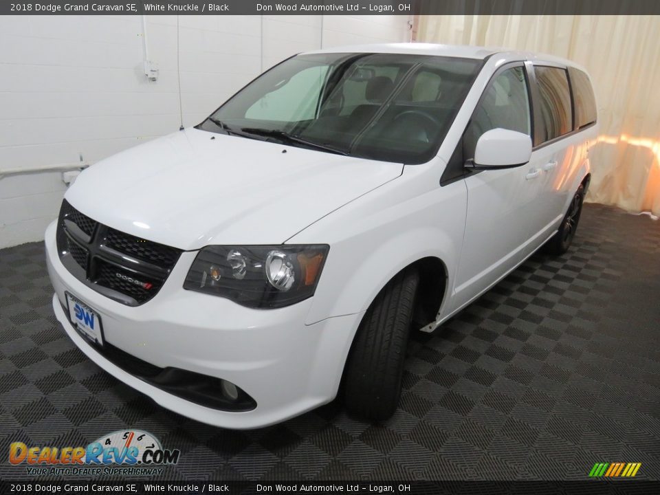 2018 Dodge Grand Caravan SE White Knuckle / Black Photo #8