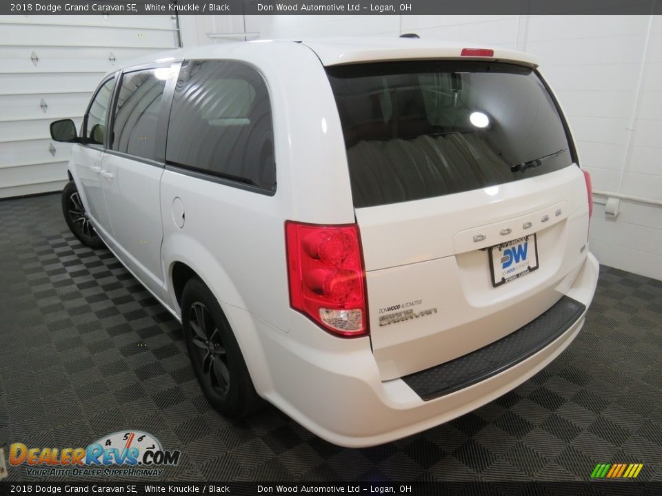 2018 Dodge Grand Caravan SE White Knuckle / Black Photo #11