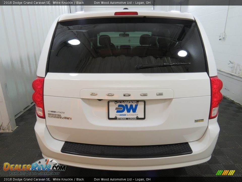 2018 Dodge Grand Caravan SE White Knuckle / Black Photo #12