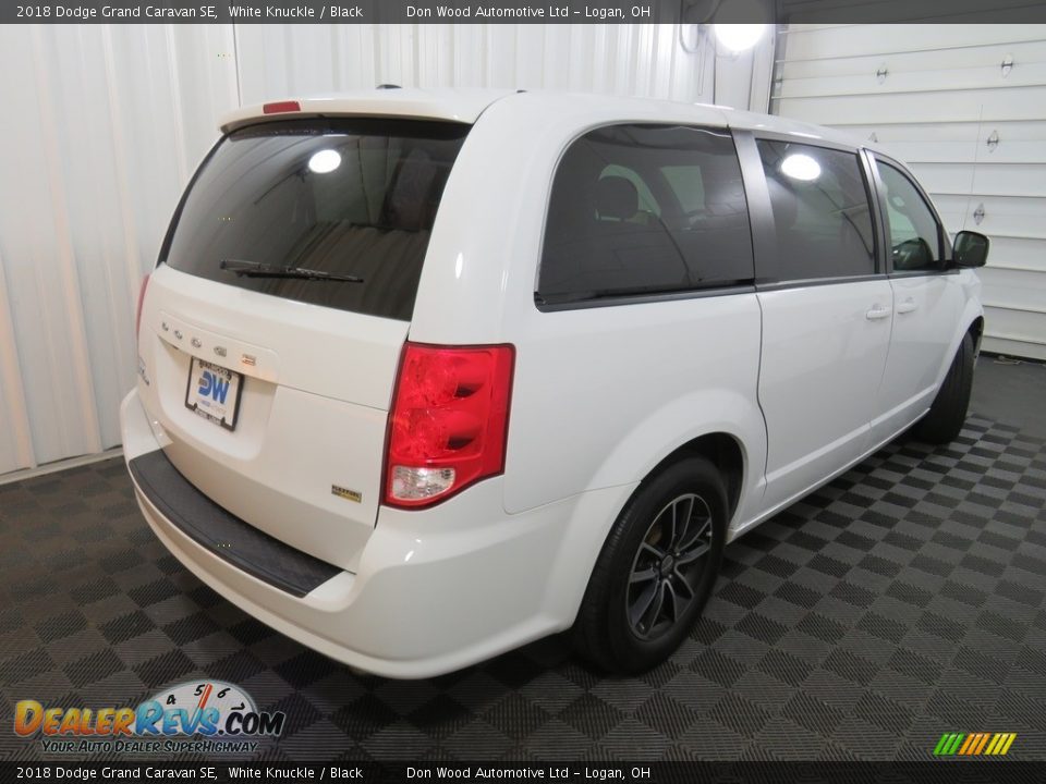 2018 Dodge Grand Caravan SE White Knuckle / Black Photo #16