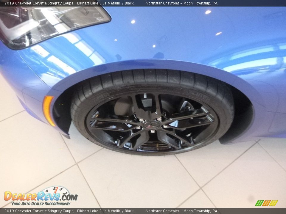 2019 Chevrolet Corvette Stingray Coupe Elkhart Lake Blue Metallic / Black Photo #3