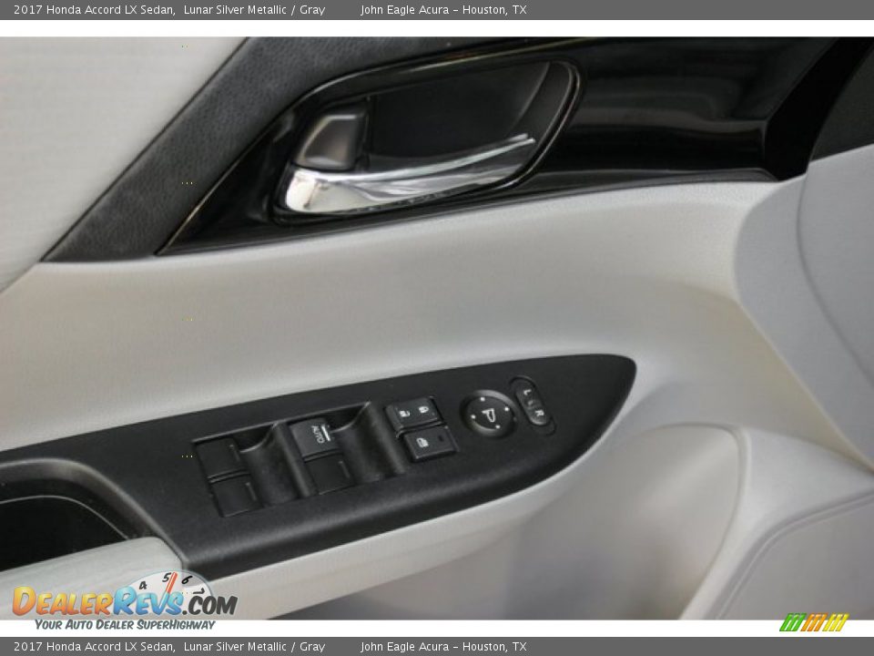 2017 Honda Accord LX Sedan Lunar Silver Metallic / Gray Photo #15