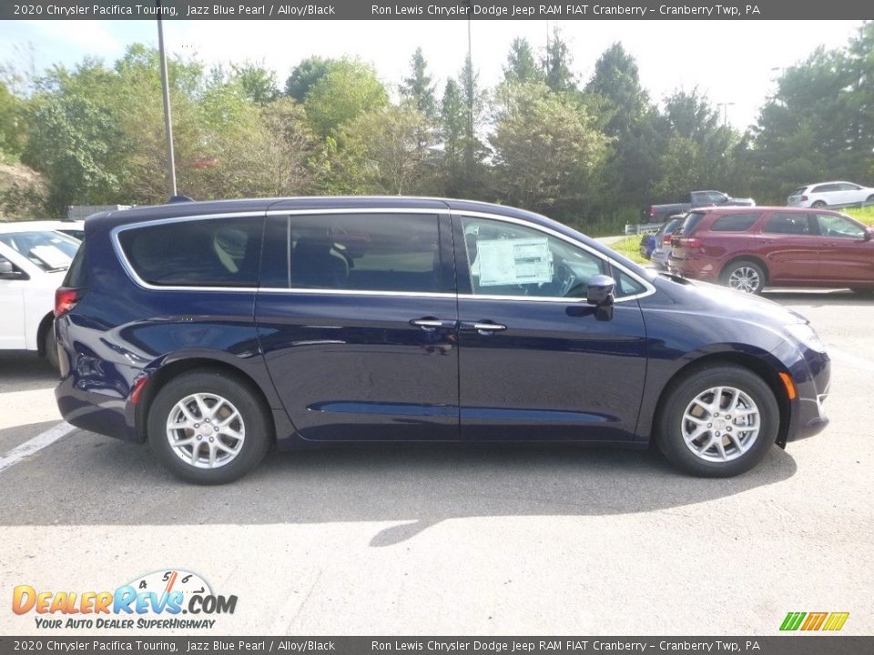 2020 Chrysler Pacifica Touring Jazz Blue Pearl / Alloy/Black Photo #6